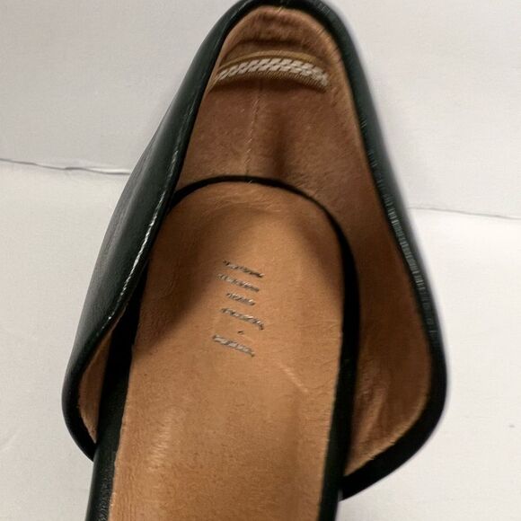 J jill forest green suede/leather flats Sz 8.5 - Picture 5 of 5